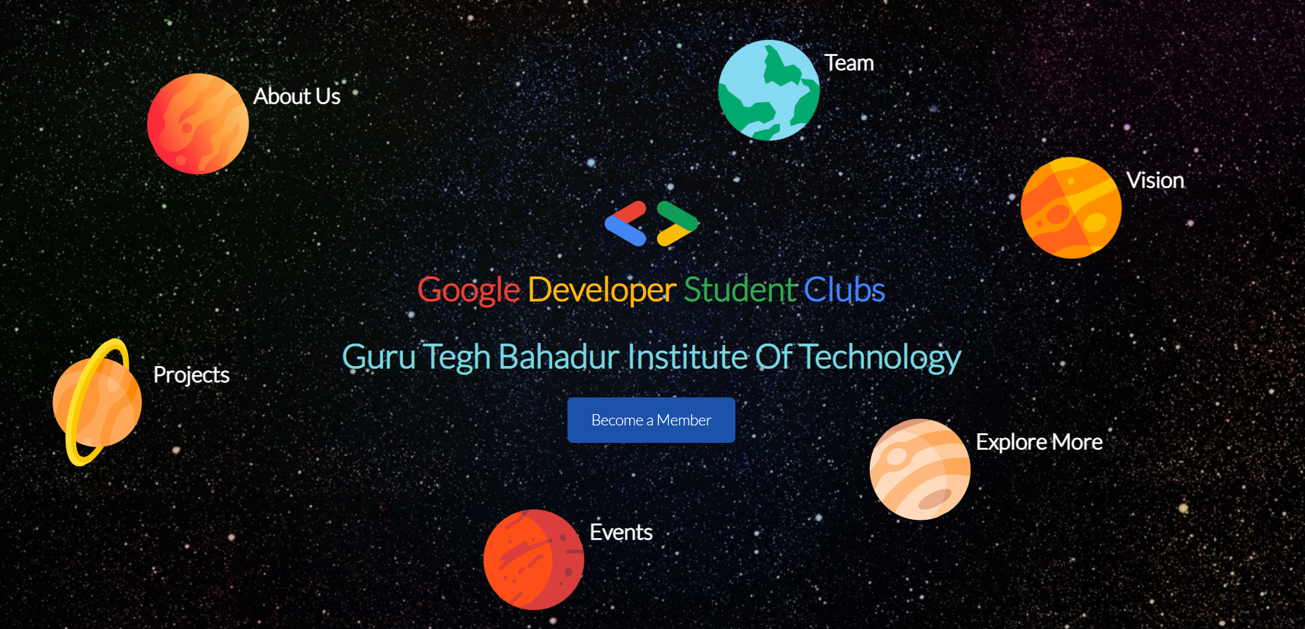 GDSC Website